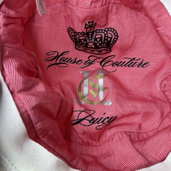 Y2K Juicy Couture Newsboy Cap Rare Vintage 1990-2000 Key Bow Wool Blend Hat main image 7